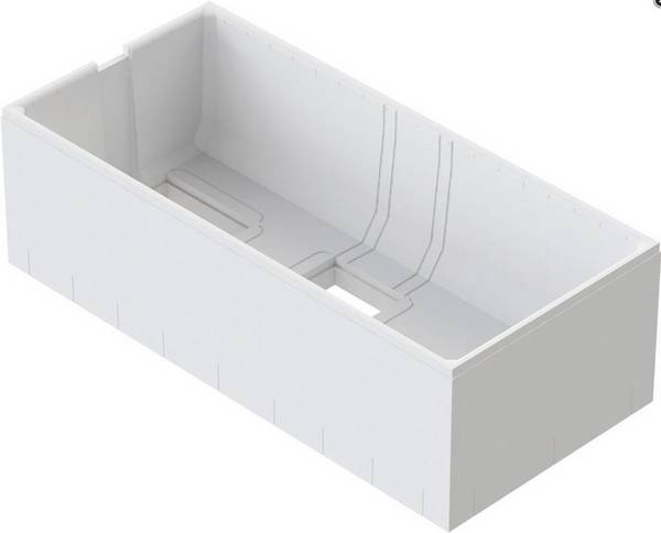 L200 Badewannenträger für L200 Stahl Badewanne 180x80cm