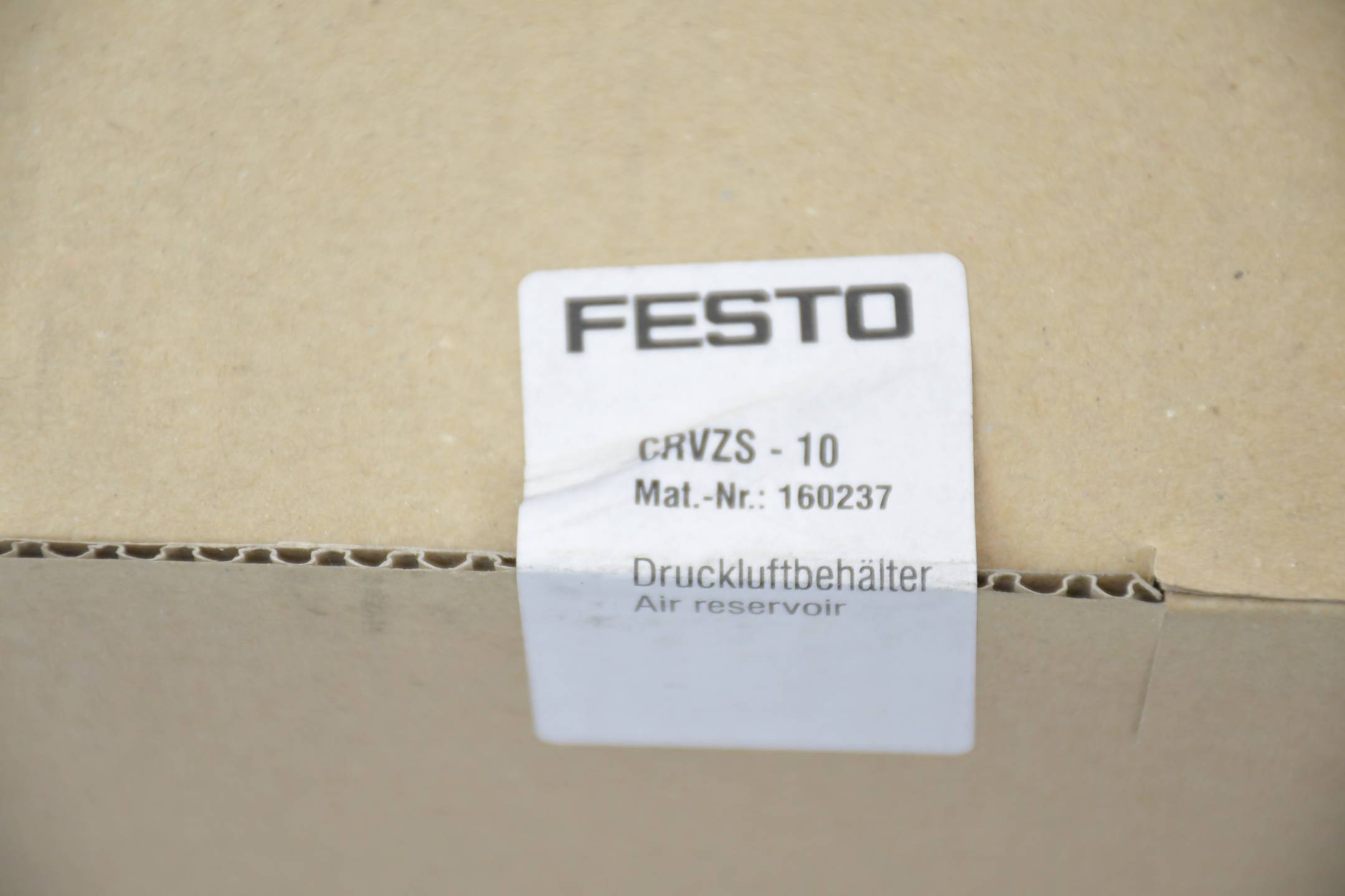 FESTO Druckluftspeicher CRVZS-10 160237 G 1-1