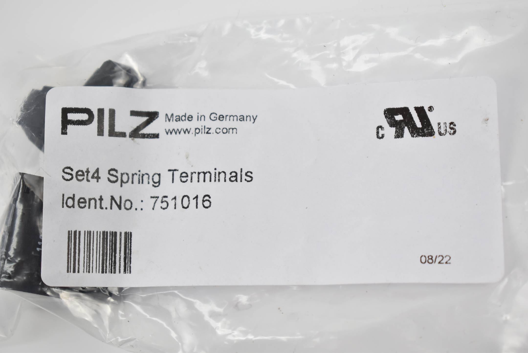 Pilz Set4 Spring Terminals 751016-2
