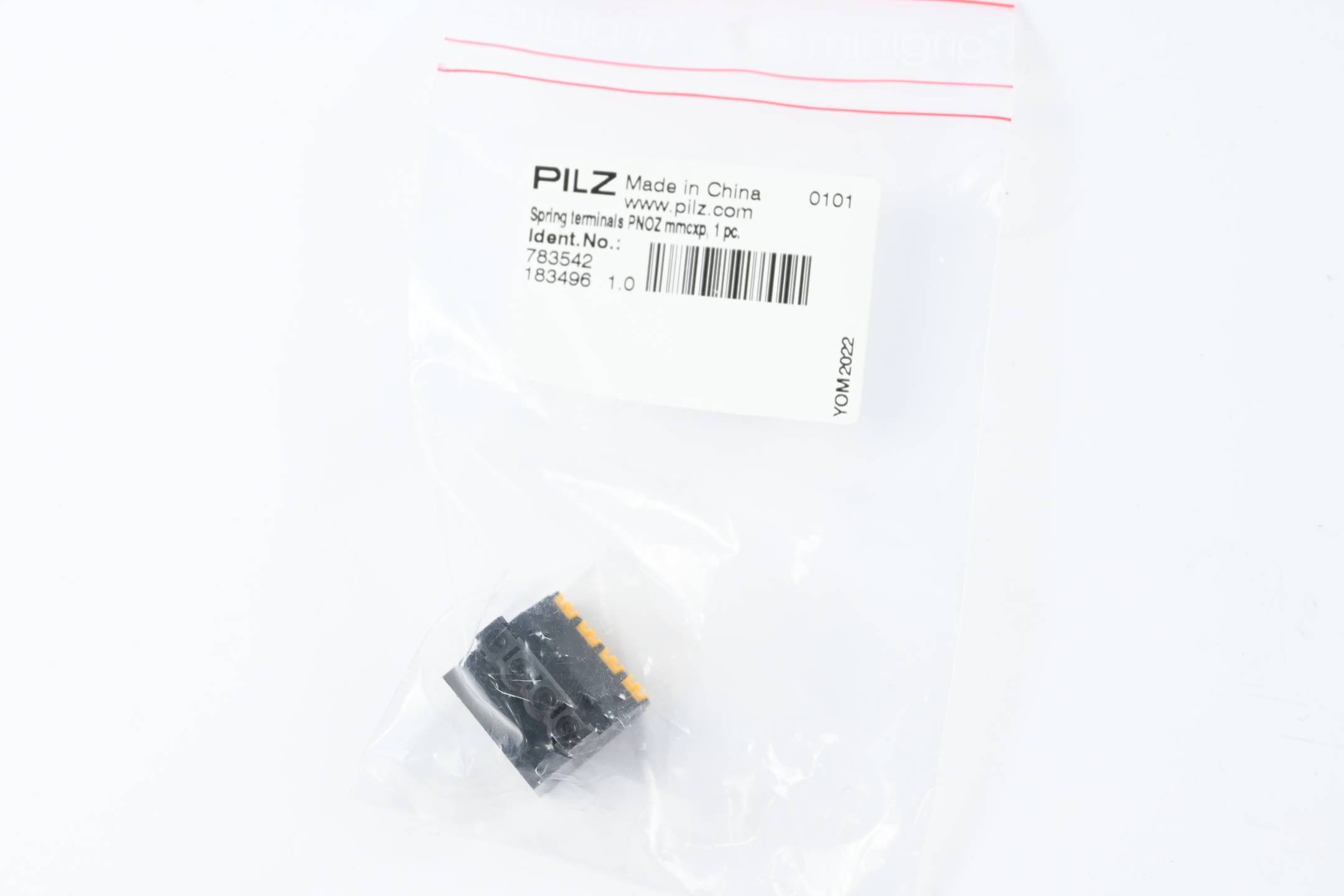 PILZ Spring terminals PNOZ mmcxp, 1 pc. Kleinsteuerungen PNOZmulti P/N: 783542-0