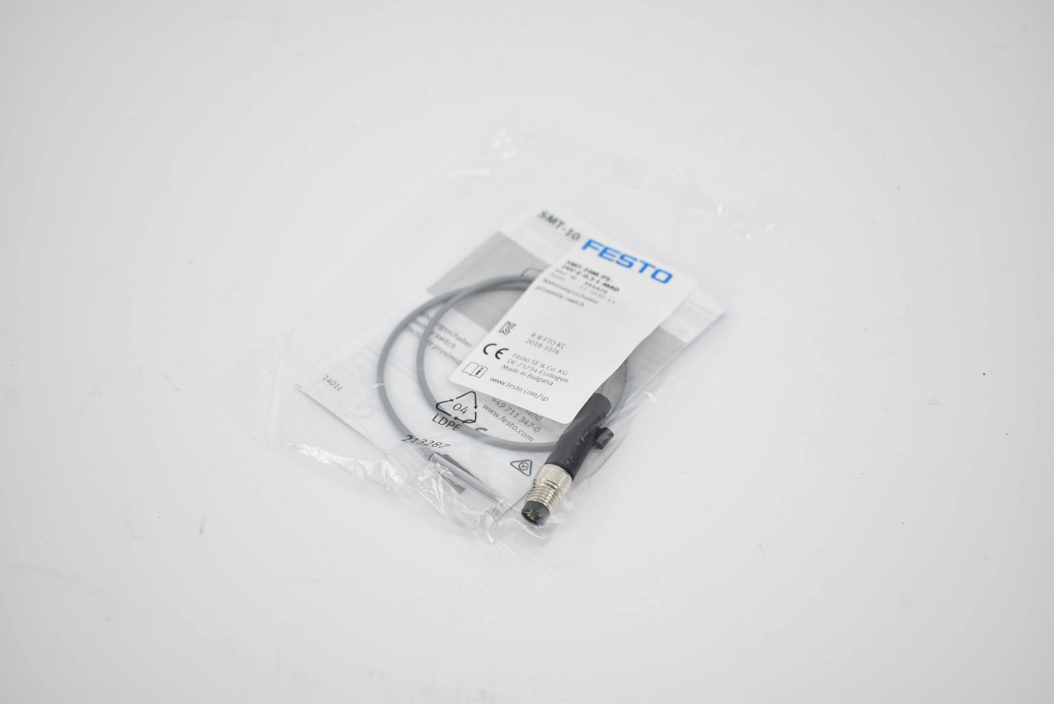 FESTO Näherungsschalter 551375 (SMT-10M-PS-24V-E-0,3-L-M8D)-0