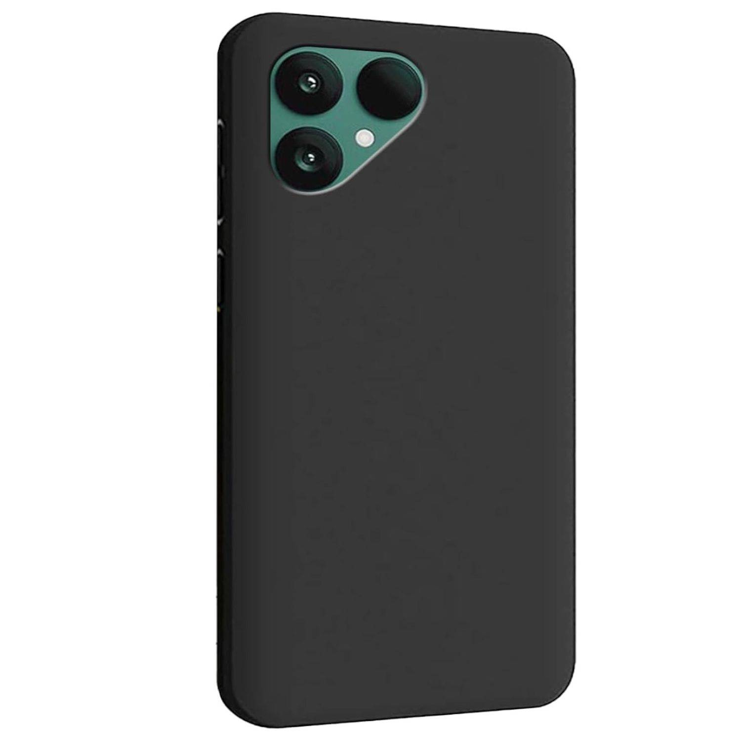 Silikon TPU Hülle für Fairphone 6 Schutz Handy Cover Flexibel Dünn Schwarz-0