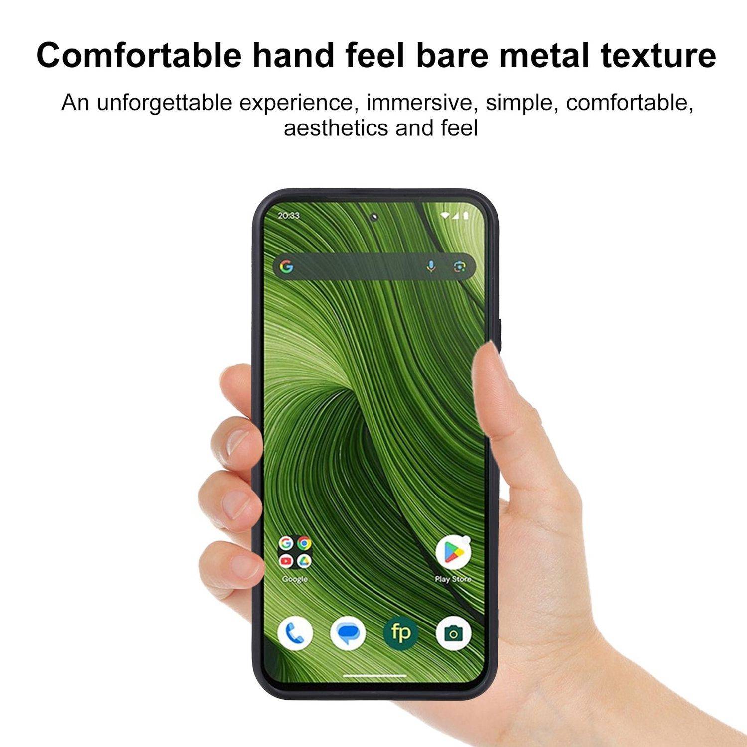 Silikon TPU Hülle für Fairphone 6 Schutz Handy Cover Flexibel Dünn Schwarz-2
