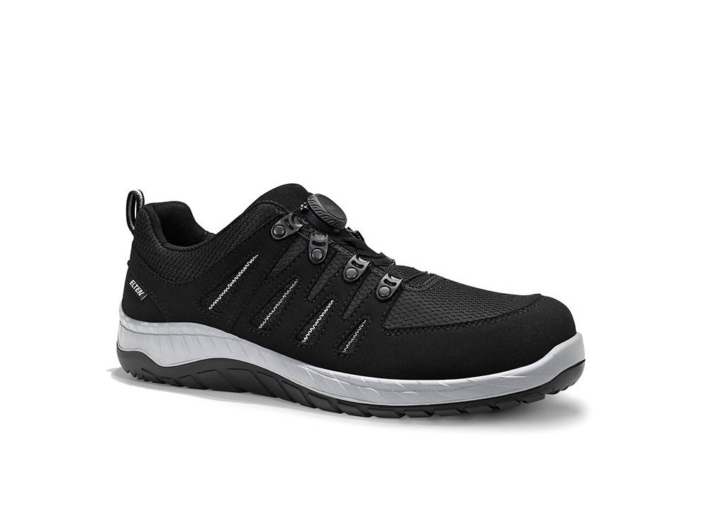 Sicherheitshalbschuh MADDOX Compo BOA® black-grey Low ESD S3S, Gr. 44-0