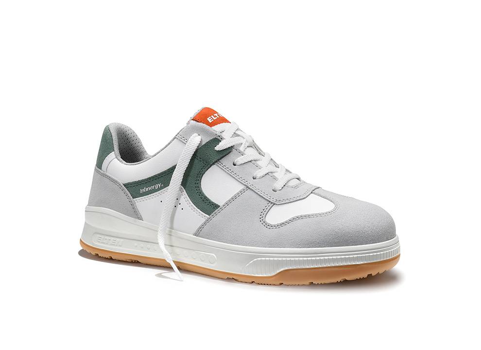 Sicherheitshalbschuh ROSARIO XXST white-green Low ESD S1PS, Gr. 43-0