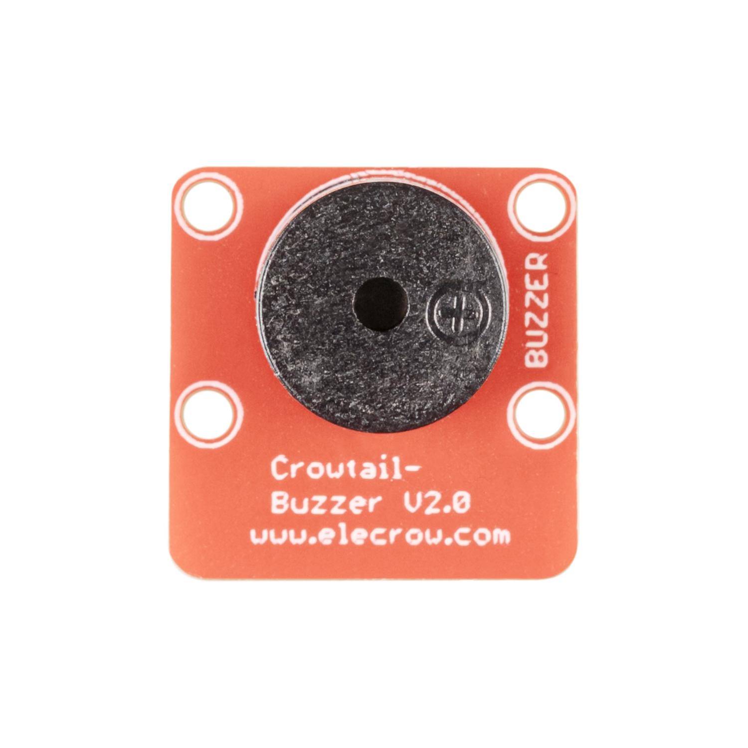 Elecrow Crowtail Buzzer 2.0, akustisches Signalausgabemodul, digital steuerbar, PWM-1