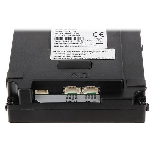 Hikvision DS-KD-KK Ruftastenmodul – Robustes Türgong-Tastenfeld für modulare Gegensprechanlagen-2