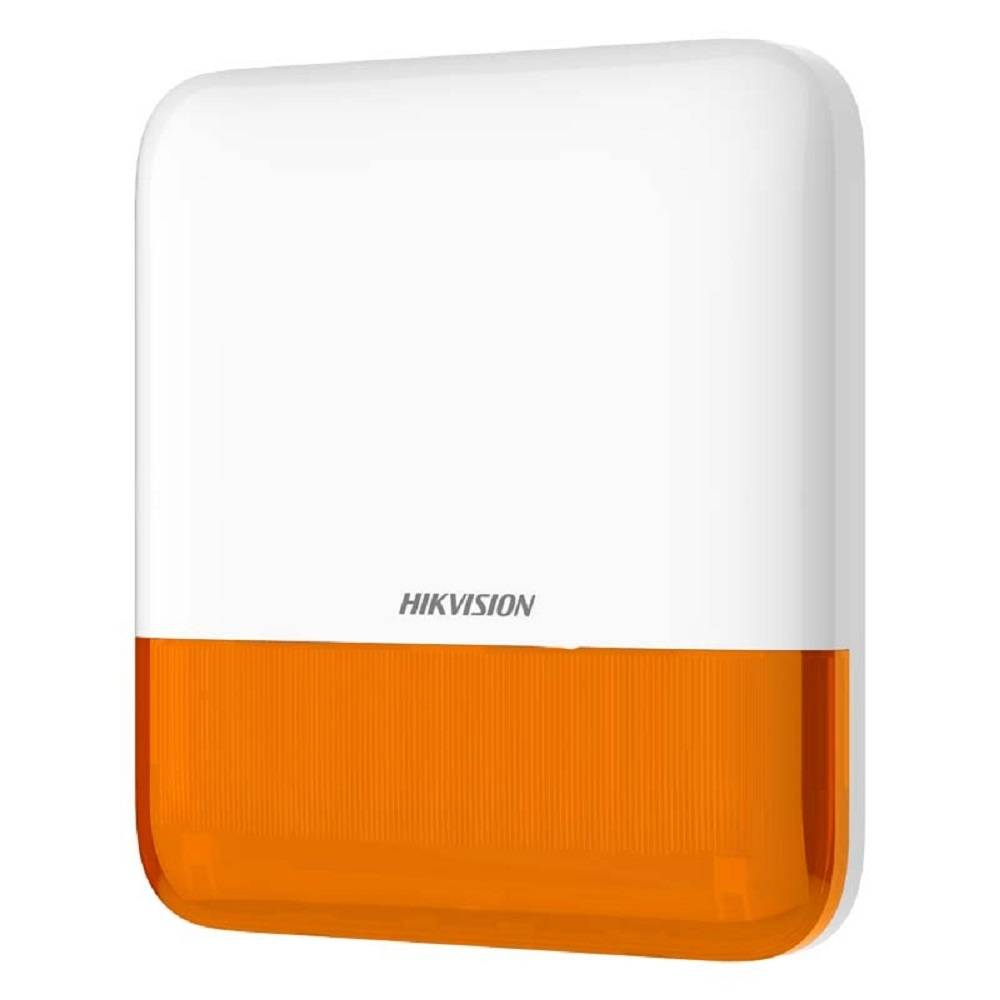 Hikvision DS-PS1-E-WE AX PRO Sirene – Drahtlose Außensirene mit Blitzlicht und Sabotageschutz-3