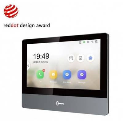 Hikvision DS-KH8350-WTE1 WiFi Video-Türstation – 7-Zoll Touchscreen-Monitor für IP-Sprechanlagen-0