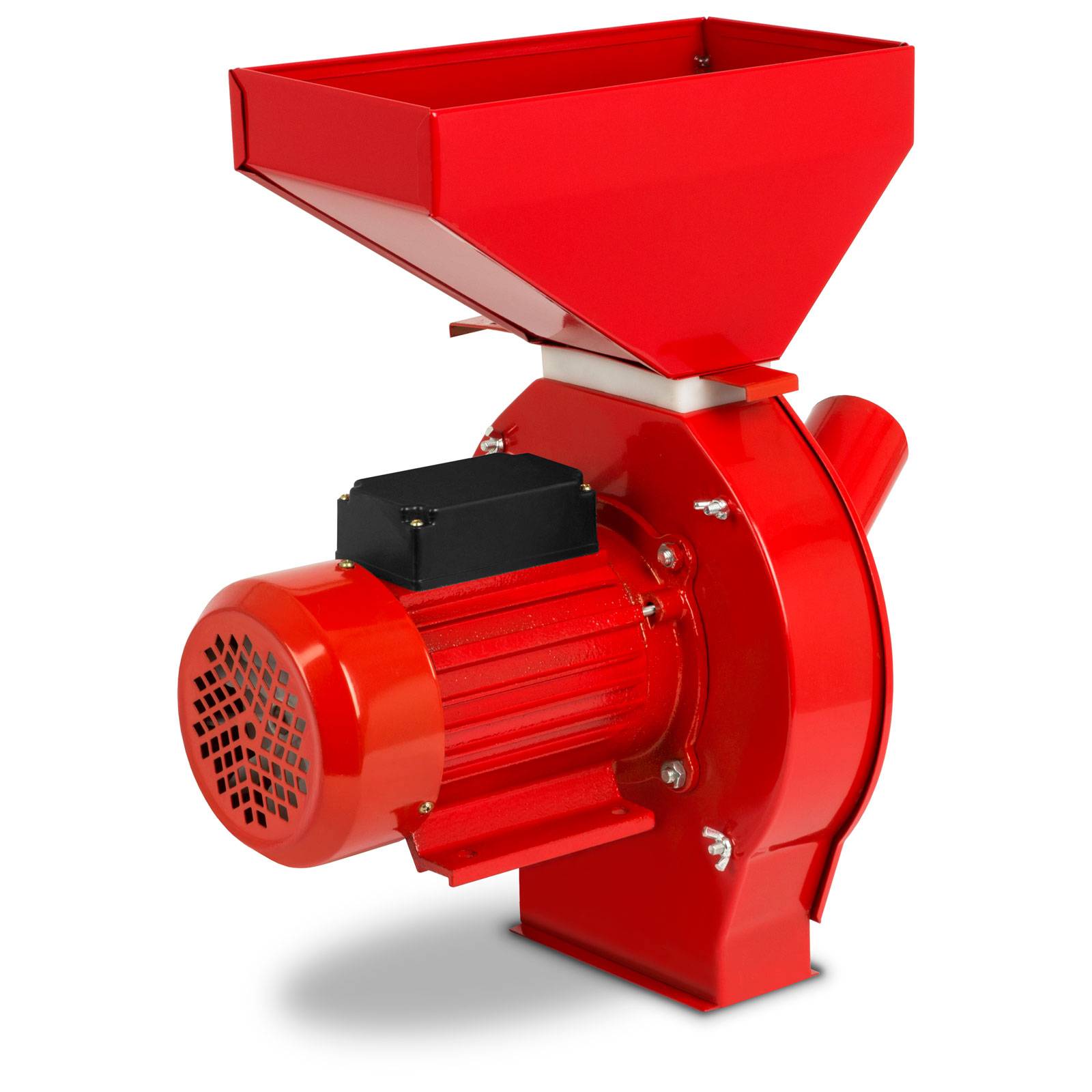 EBERTH Getreidemühle elektrisch 1100W, Schrotmühle 240 kg/h mit Edelstahlklinge, 4 Siebe-1
