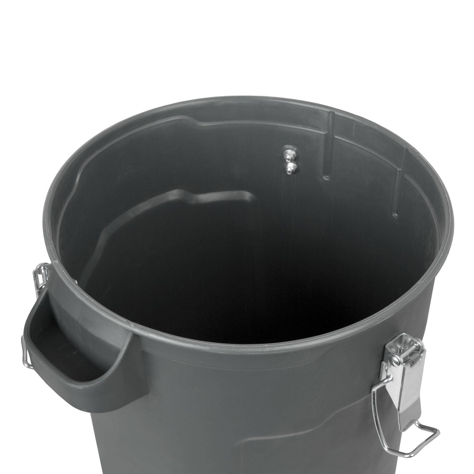 EBERTH elektrische Getreidemühle 1000W mit 25L Eimer, 6L Trichter, 300kg/h, Edelstahlklinge, 5 Siebe-2