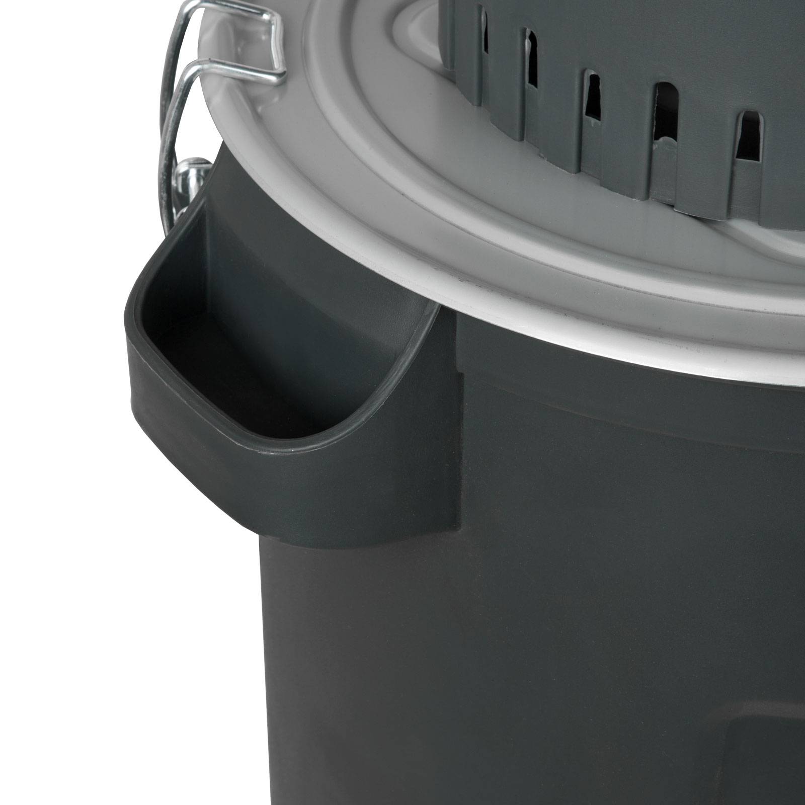 EBERTH elektrische Getreidemühle 1000W mit 25L Eimer, 6L Trichter, 300kg/h, Edelstahlklinge, 5 Siebe-3
