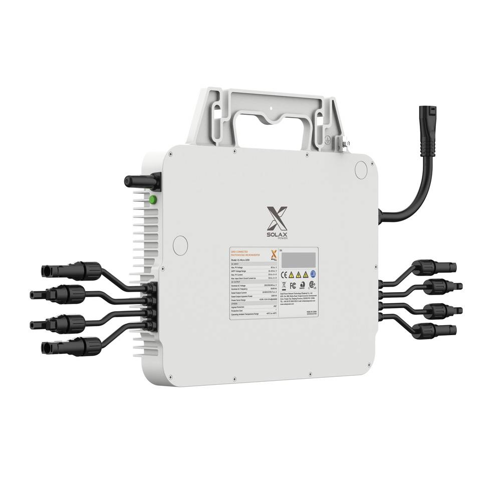 SolaX X1 Micro 1600W 4-in-1 Mikrowechselrichter 1-phasig Microinverter mit App Steuerung-0