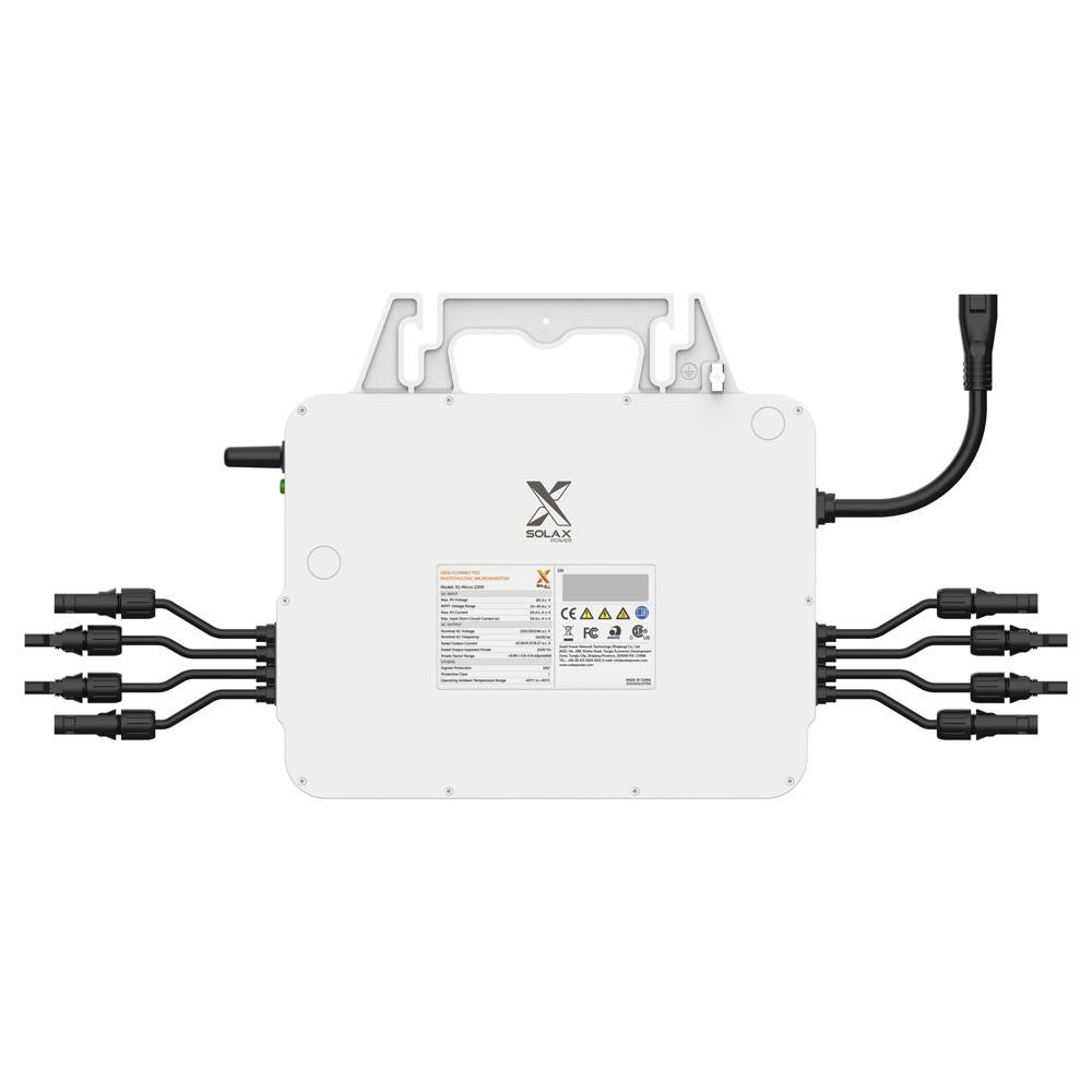 SolaX X1 Micro 1600W 4-in-1 Mikrowechselrichter 1-phasig Microinverter mit App Steuerung-1