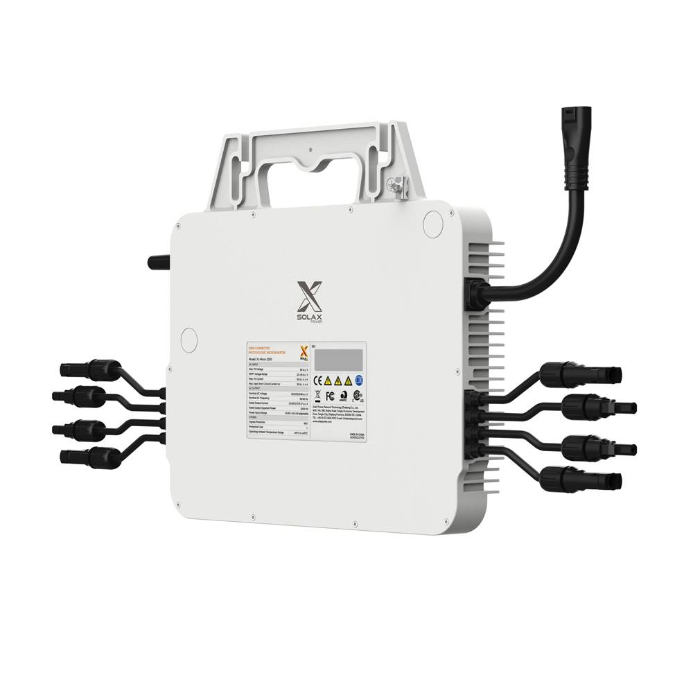SolaX X1 Micro 1600W 4-in-1 Mikrowechselrichter 1-phasig Microinverter mit App Steuerung-2