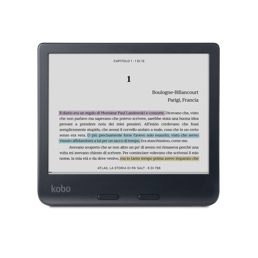 KOBO - eBook-Reader eBookReader Libra Colour black Schwarz Bundle incl Stylus 2 - 2 GHz - 32 GB-2