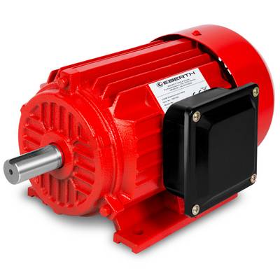 EBERTH Elektromotor 400V, 2,2kW Drehstrommotor aus Aluminium, 3-Phasen, 2840 U/min, Asynchronmotor-0