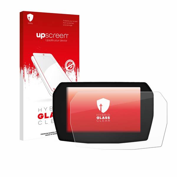 upscreen Schutzglas für Ducati Panigale V2 2025 Schutzfolie Panzer Folie Glas Display Schutz klar