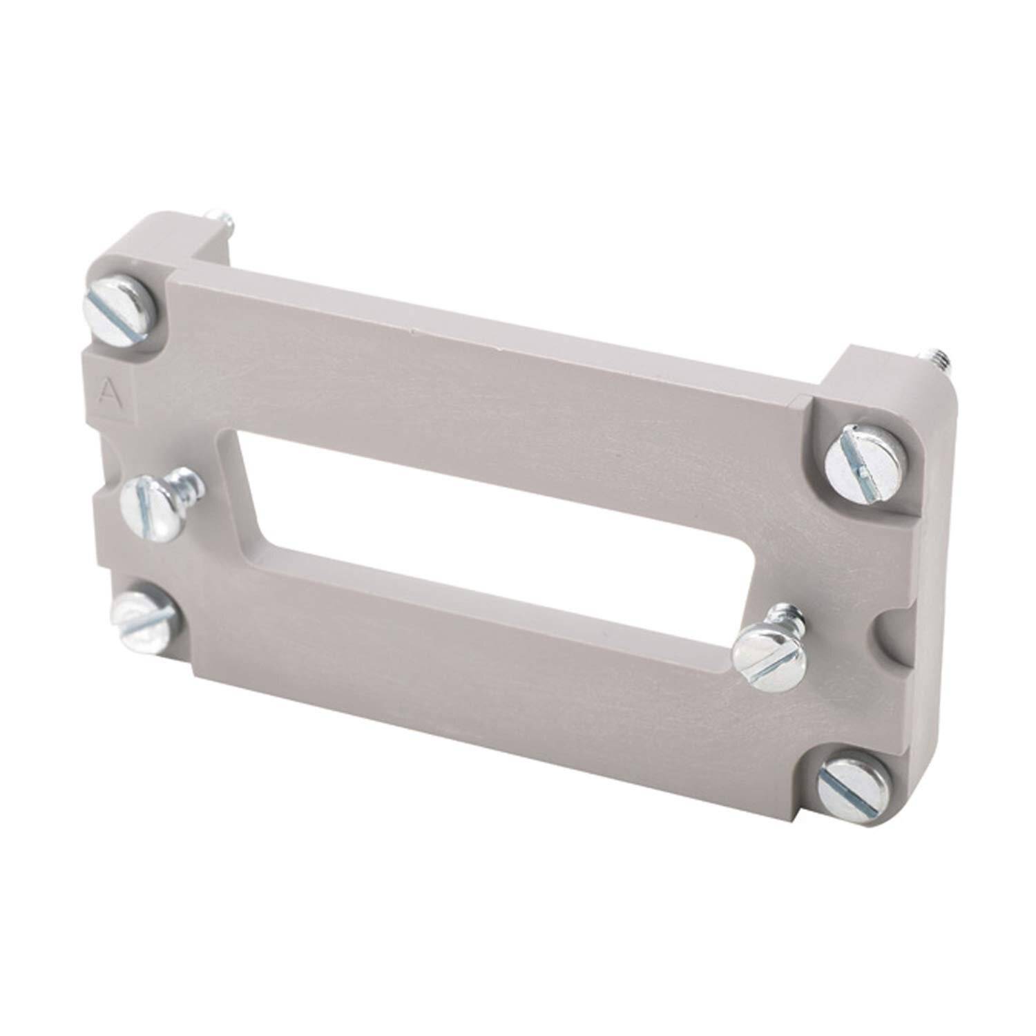 09300009967 Harting Han 10B D-Sub Adapterplatte 25-polig Gehäuse Werkstoff Kunststoff - 1-0