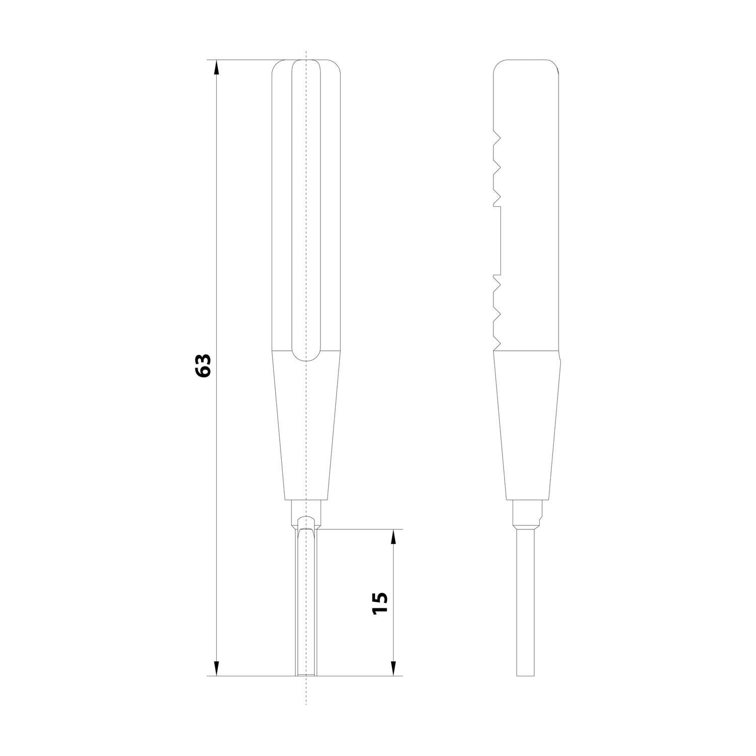 Symbolbild für HARTING Montage-/Demontagewerkzeug für Kontaktart: gestanzte D-Sub Crimpkontakt Querschnitt 0,09mm² - 0,56mm² / AWG28 -