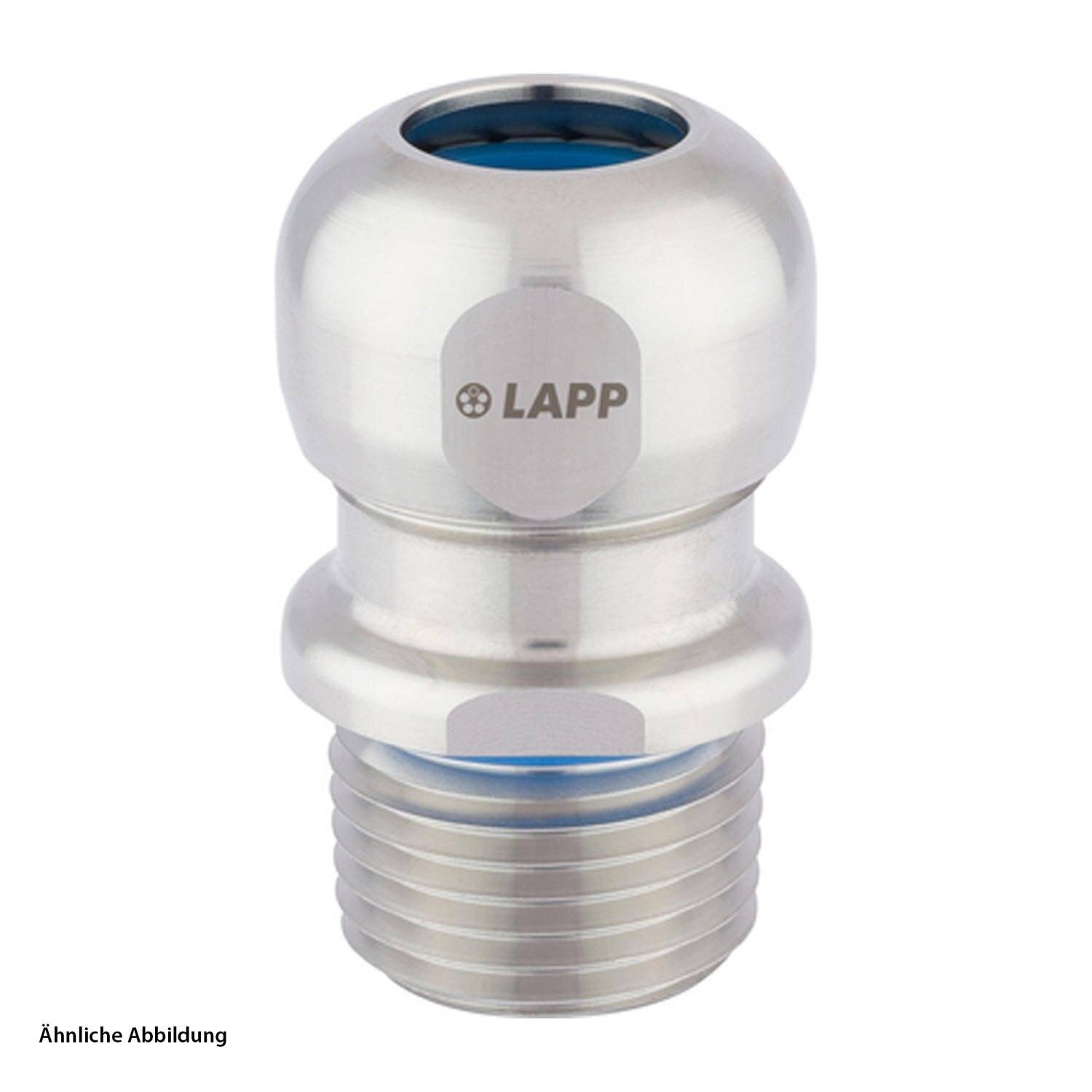 LAPP 53806783 Kabeldurchführung Klemm-Ø (max.) 28 mm Edelstahl 1 St.