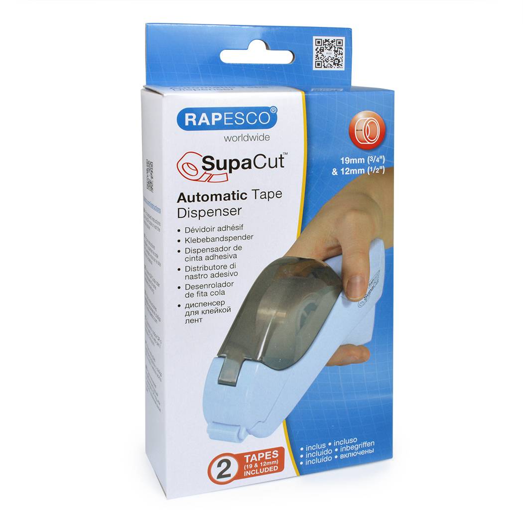 RAPESCO Klebefilm-Abroller SupaCut, hellblau-3