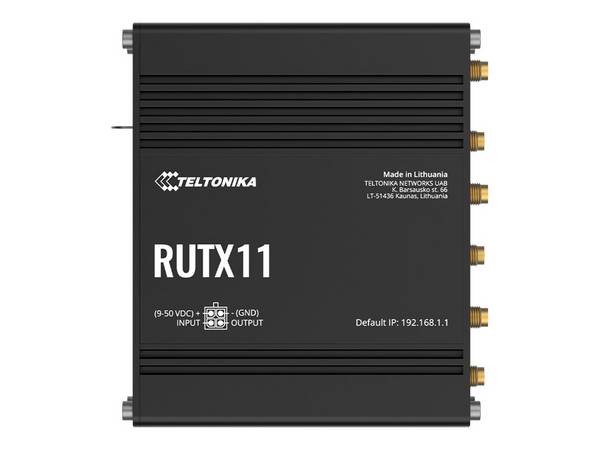 TELTONIKA RUTX11 4G Router eSIM Industrial Networking WLAN-Router