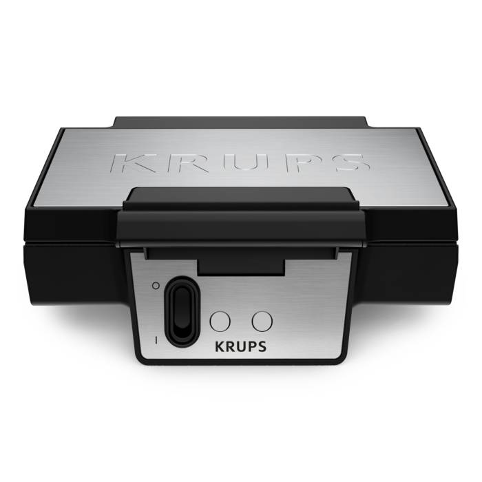 Krups FDK2, 2 Waffel(n), Quadratisch, Schwarz, 850 W, 234 mm, 265 mm-1