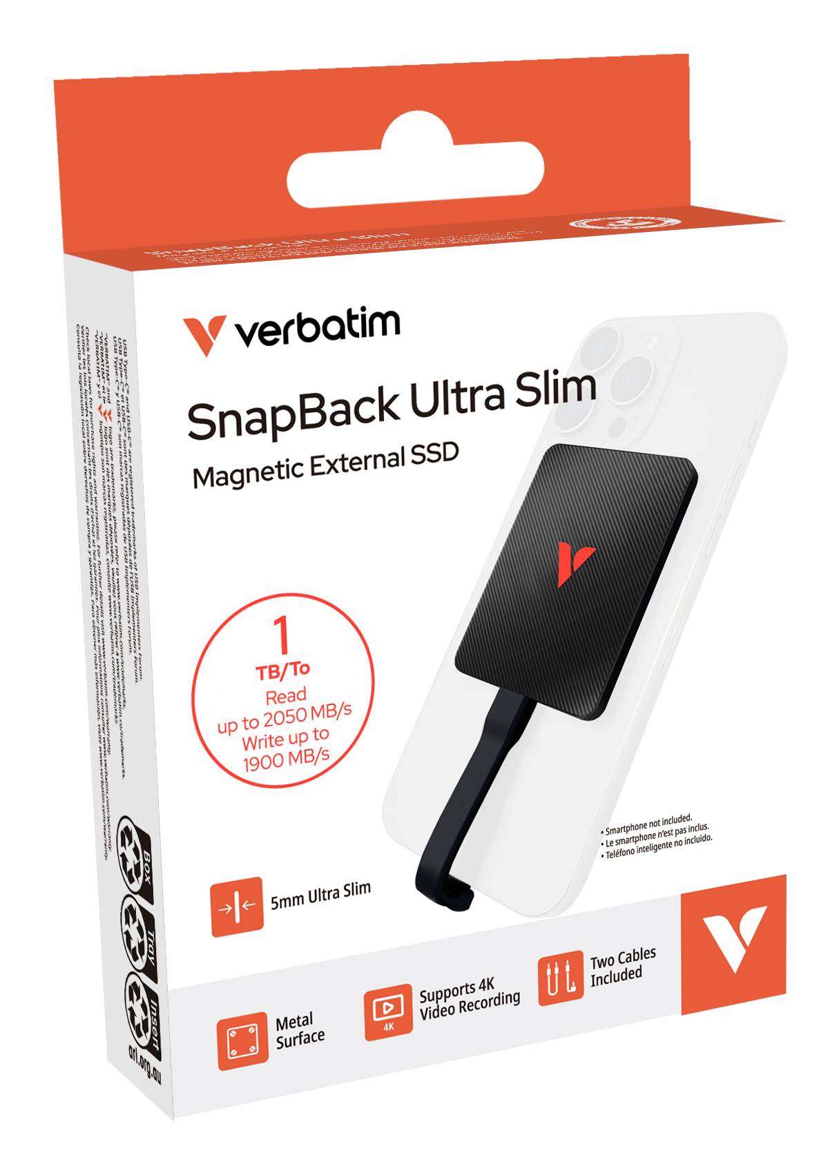 SSD 1TB Verbatim SnapBack Ultra Slim SSD 1TB black-4