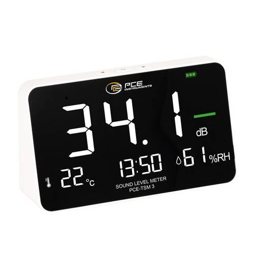 PCE Instruments Schallpegel-Messgerät PCE-TSM 3 30 - 130 dB 50 Hz - 8500 Hz
