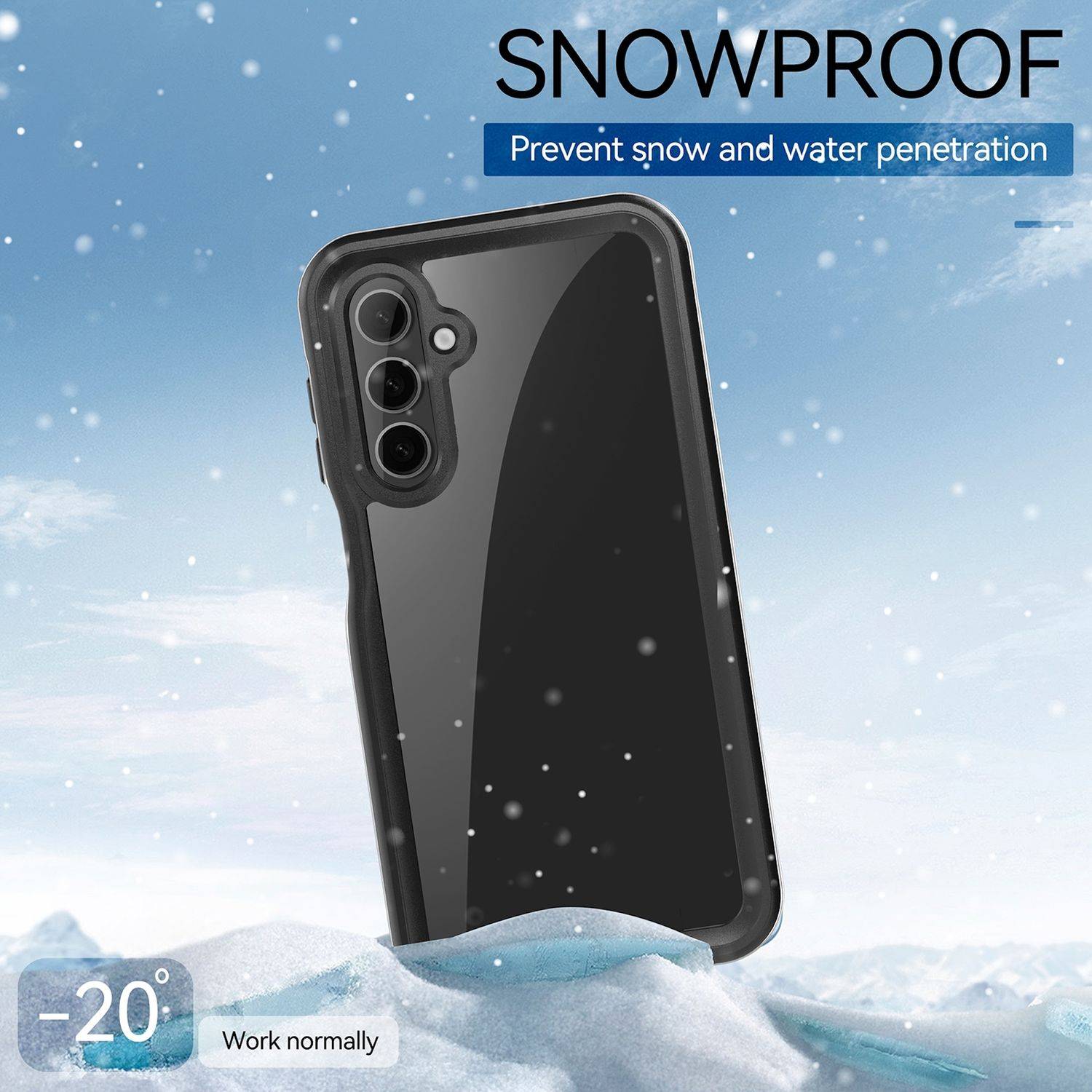 Handyhülle für Samsung Galaxy A17 5G / 4G 360 Grad TPU Body Wasserdichte Tasche-1