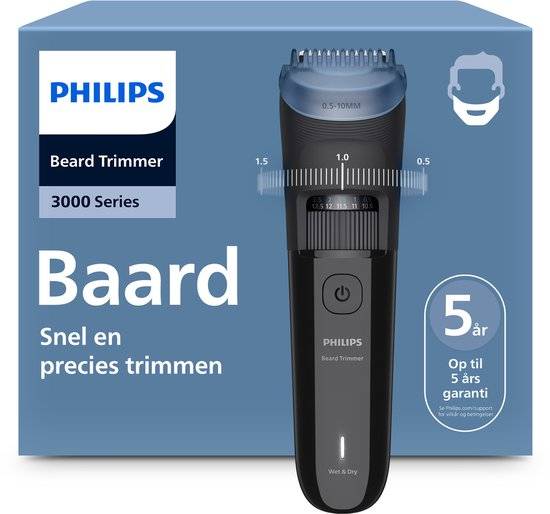Philips 3000 Series BT3620 Trimmer Black-0