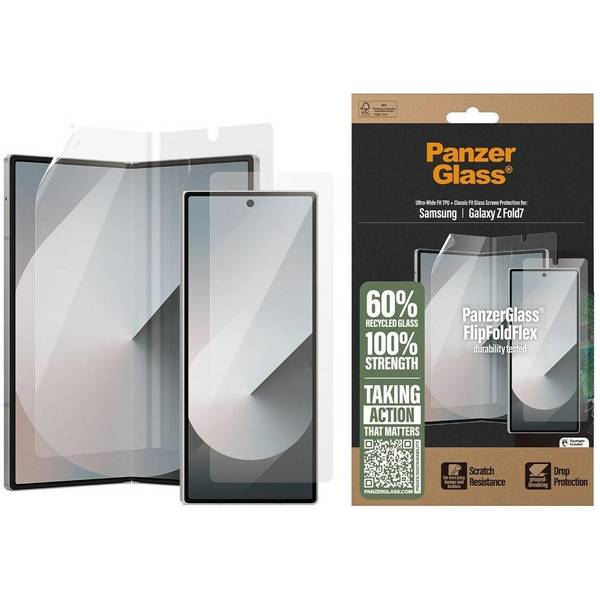 PanzerGlass Screen Protector Glass and Film Galaxy Z Fold 7