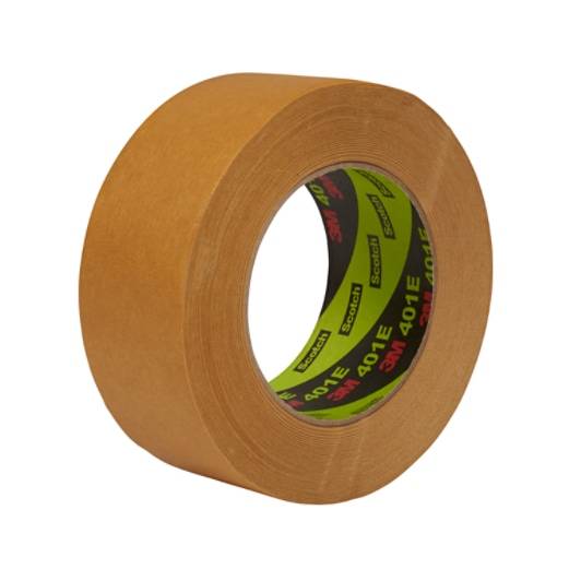 3M 401E 401E Krepppapier Abdeckband Braun, Stärke 0.16 mm Gummi-Kleber 24mm x 50 m-1
