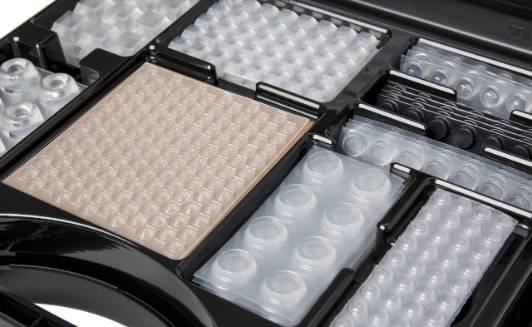3M Deutschland Elastikpuffer Koffer 700St, tranp. u. sw SET 017-2
