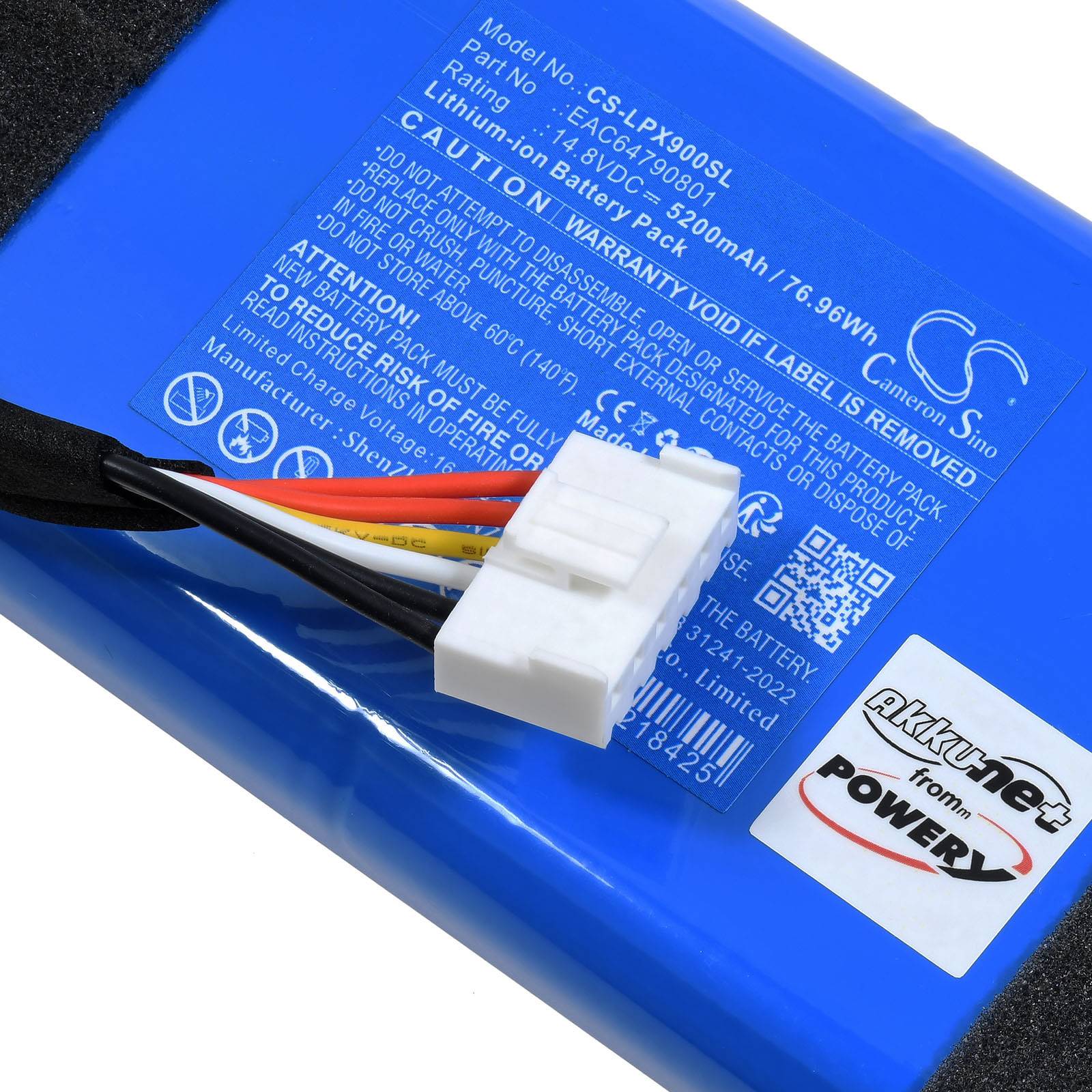 Akku für LG EAC64790801 Bluetooth-Lautsprecher, 14,8V, Li-Ion-1