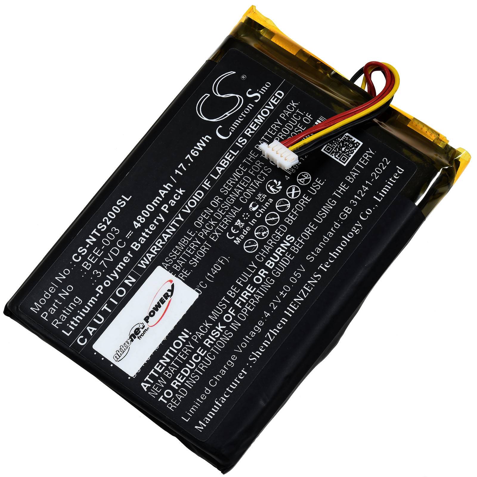Akku für Nintendo Switch 2 BEE 001, 3,7V, Li-Polymer-0