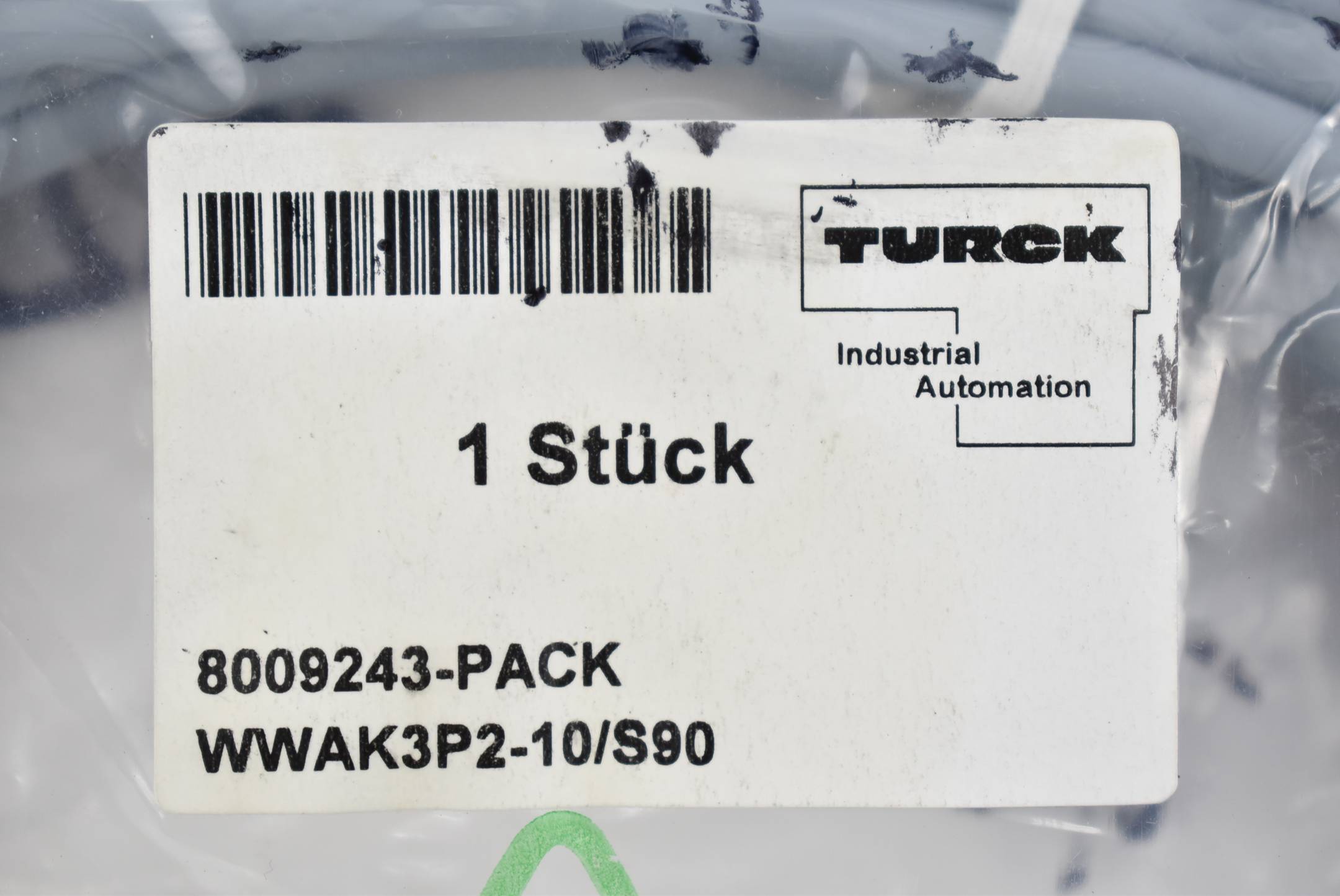 Turck Sensorkabel WWAK3P2-10/S90 ( 8009243 )-1