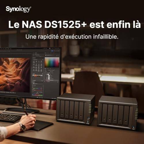 Synology Desktop 5-BAY AMD Ryzen Embedded R1600 DUAL CORE up to-4