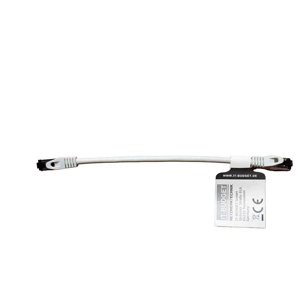 Premium 10er Set 0,5 m Cat.8.1 Patchkabel Vollkupfer AWG26 2000 MHz PoE+ 40 Gbit/s halogenfrei LAN Kabel Ethernet-1