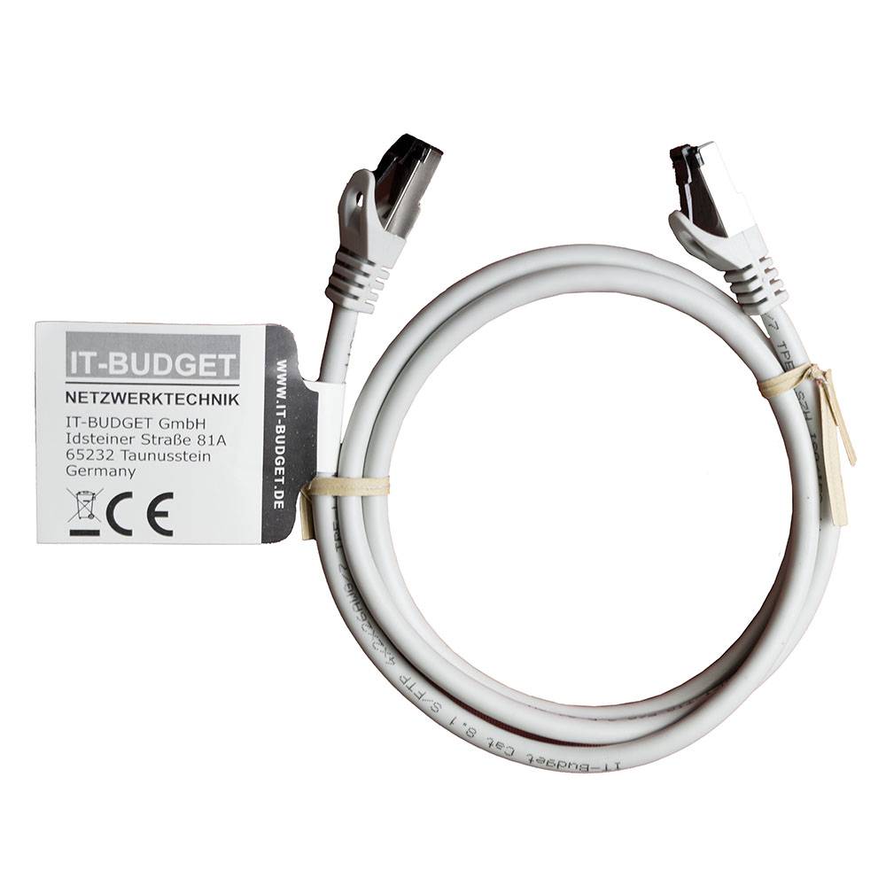 Premium 10er Set 1,5 m Cat.8.1 Patchkabel Vollkupfer AWG26 2000 MHz PoE+ 40 Gbit/s halogenfrei DSL LAN Kabel-2