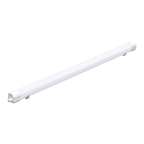 SLV WATERPROOF V - Feuchtraumleuchte (50.000 h Lebensdauer | 1.619 / 2.873 lm Lichtstrom | 12 W | CCT Switch) - weiß-1