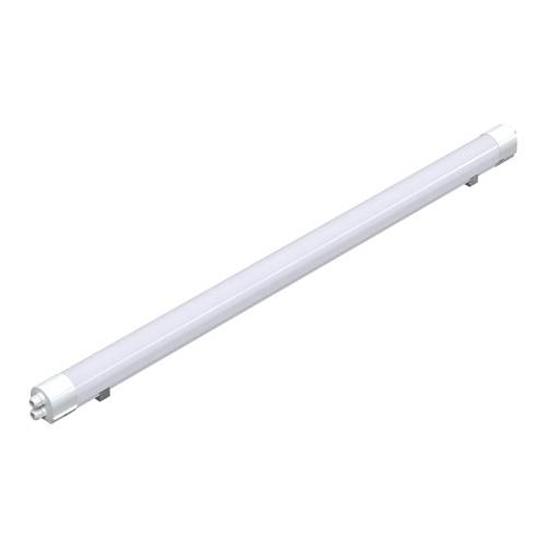 SLV WATERPROOF V - Feuchtraumleuchte (50.000 h Lebensdauer | 2.338 / 4.074 lm Lichtstrom | 16 W | CCT Switch) - weiß-1