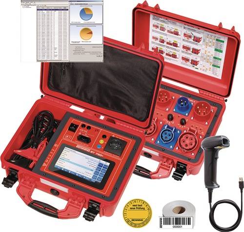 Gerätetester-Set ST 760+ SET,MA 4 ST 760+ Set:MA4,Software,Zub.L475xB555xH685mm-0