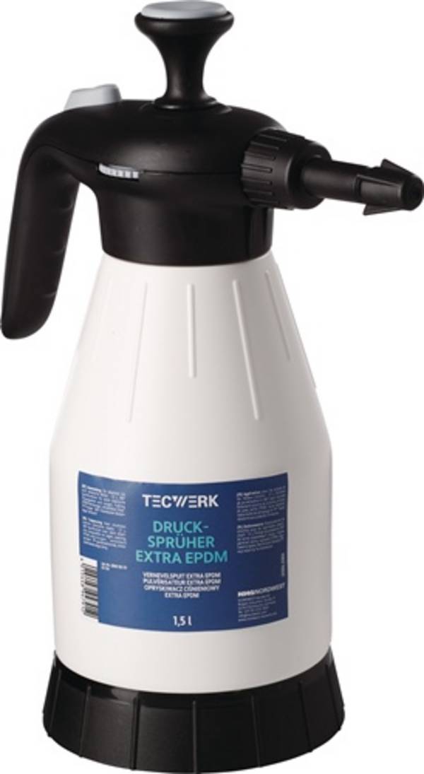 Drucksprüher 360Grad FPM 1,5l EPDM Dichtungen grau TECWERK