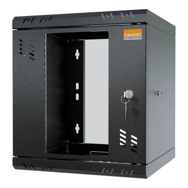 10"-Netzwerkschrank für kleine Datennetz-Unterverteilung - - 300 mm Tiefe