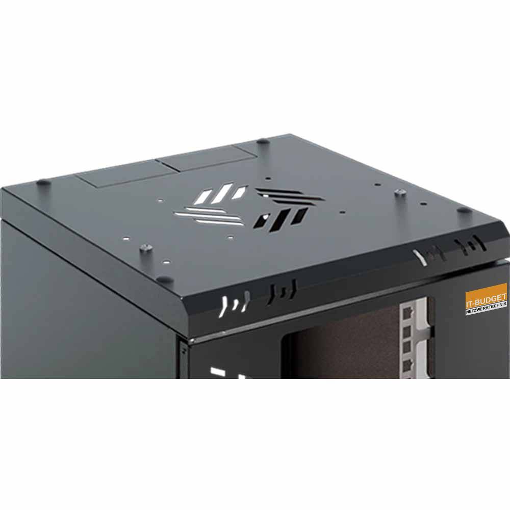 10"-Netzwerkschrank für kleine Datennetz-Unterverteilung - - 300 mm Tiefe-3
