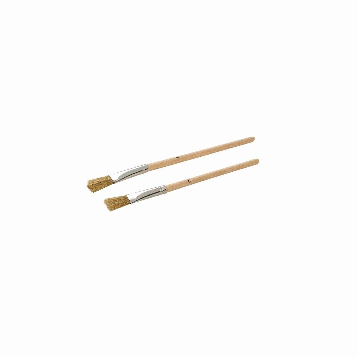 Pinsel Set 10 teilig Flachpinsel Ringpinsel Eckenpinsel Universalpinsel für Malerarbeiten innen und außen-4