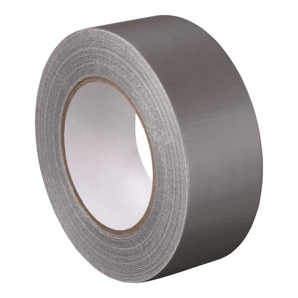 1x Gewebeband 50 m x 48 mm silber Panzertape Reparaturband Steinband