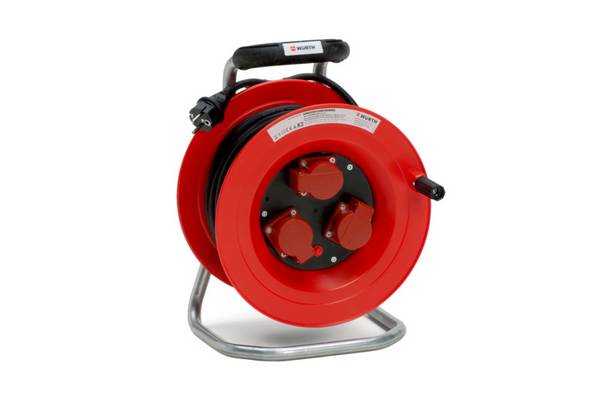Würth Kunststoff-Leitungsroller 250 V 40 m